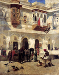 Edwin Lord Weeks Rajah Starting On A Hunt 1892 Fine Art Print