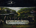 Niko Pirosmani Krtsanisi 1904 Fine Art Print