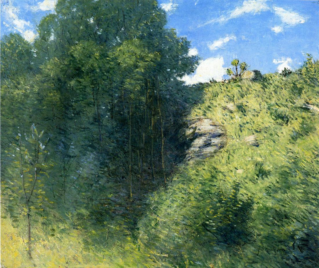 Julian Alden Weir Ravine near Branchville 1915 Fine Art Print