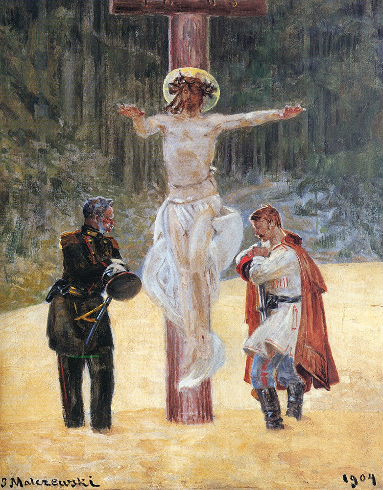 Jacek Malczewski Reconciliation 1904 Fine Art Print