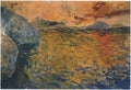Joaquín Sorolla Reflections at the Cape, Javea 1905 Fine Art Print