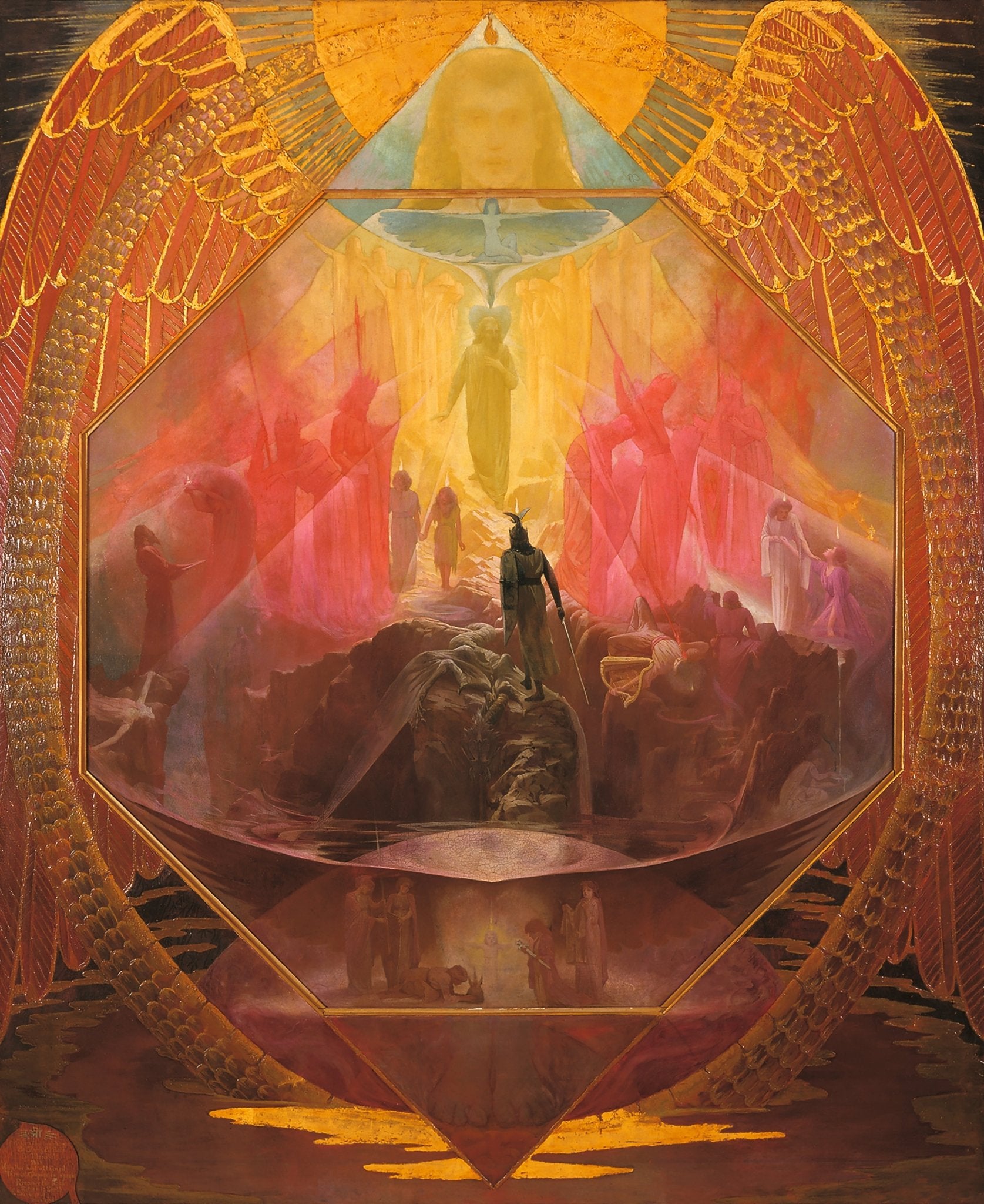 Reginald Willoughby Machell Blavatsky’s Child Theosophical Path 1895 Fine Art Print Fine Art Print | Jakero77