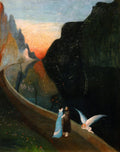 Tivadar Kosztka Csontvary Rendezvous of Lovers 1902 Fine Art Print
