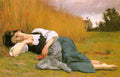 William-Adolphe Bouguereau Rest in Harvest 1865 Fine Art Print