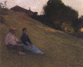 Henri Martin Rest 1930 Fine Art Print