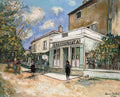 Maurice Utrillo Restaurant Bibet at Saint Bernard 1925 Fine Art Print