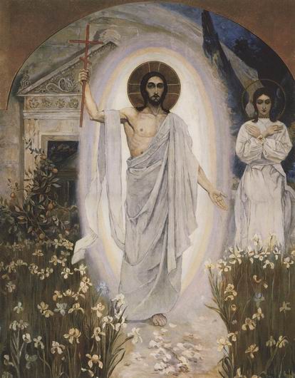 Mikhail Nesterov Resurrection 1892 Fine Art Print