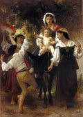 William-Adolphe Bouguereau Return from the Harvest 1878 Fine Art Print
