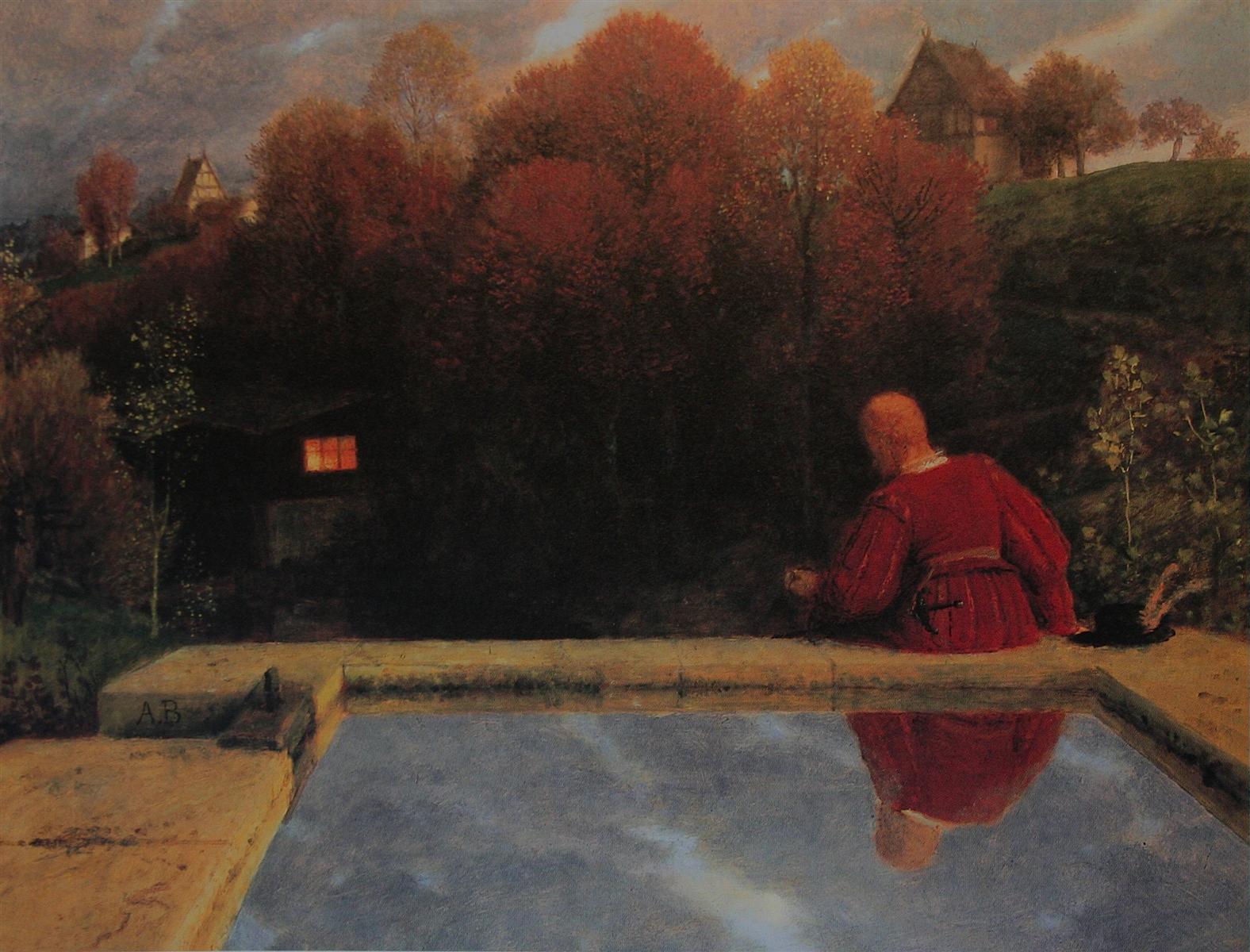 Arnold Böcklin Returning Home 1887 Fine Art Print