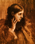 William Merritt Chase Reverie 1890 Fine Art Print