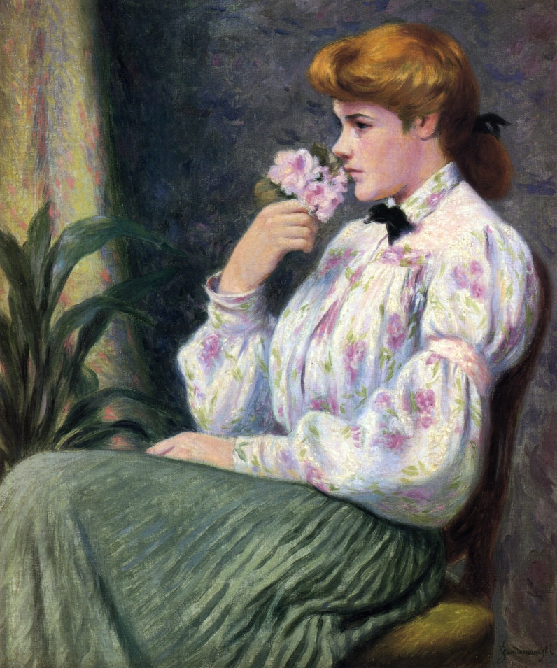 Federico Zandomeneghi Reverie 1894 Fine Art Print