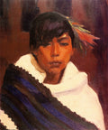 Robert Henri Ricardo, Indian of San Ildefonso 1916 Fine Art Print