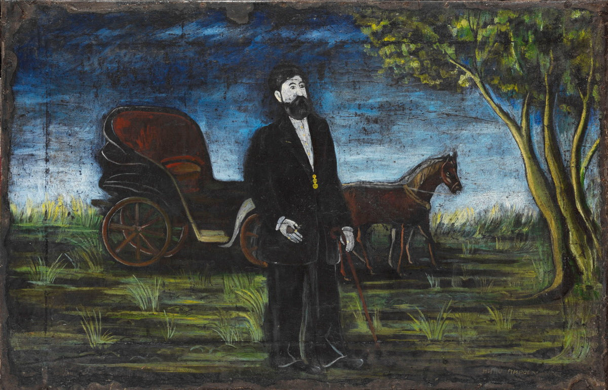 Niko Pirosmani Rich Merchant 1913 Fine Art Print