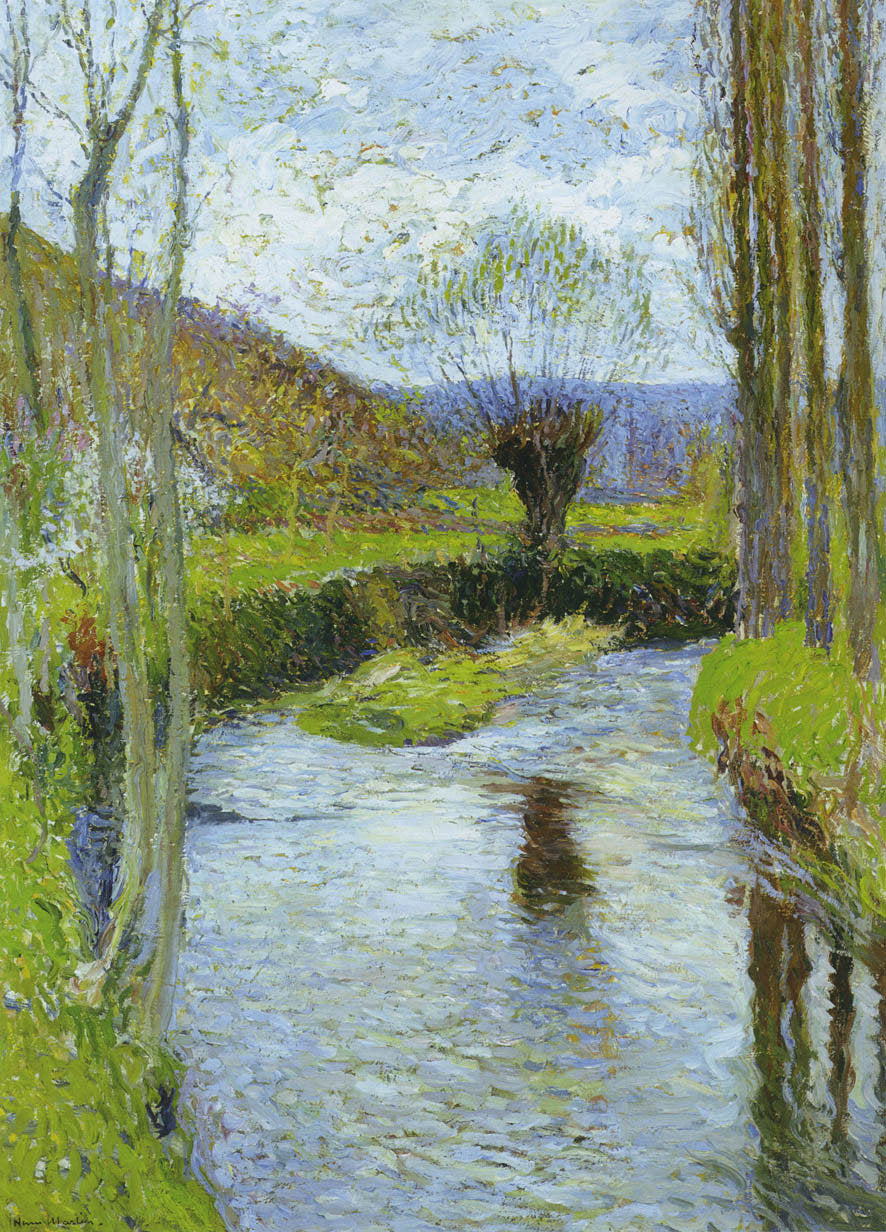 Henri Martin River Vert in Spring 1930 Fine Art Print