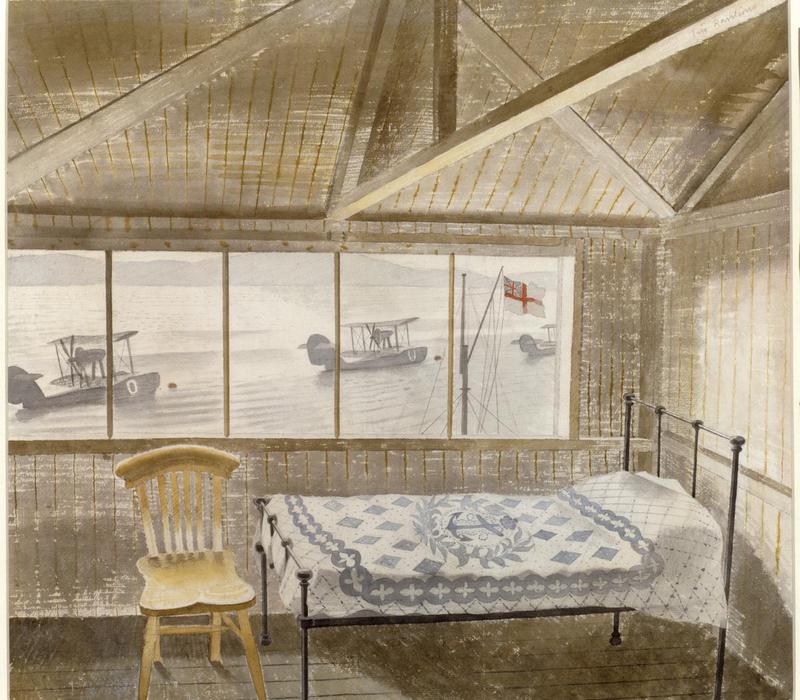 Eric Ravilious RNAS Sick Bay, Dundee 1941 Fine Art Print