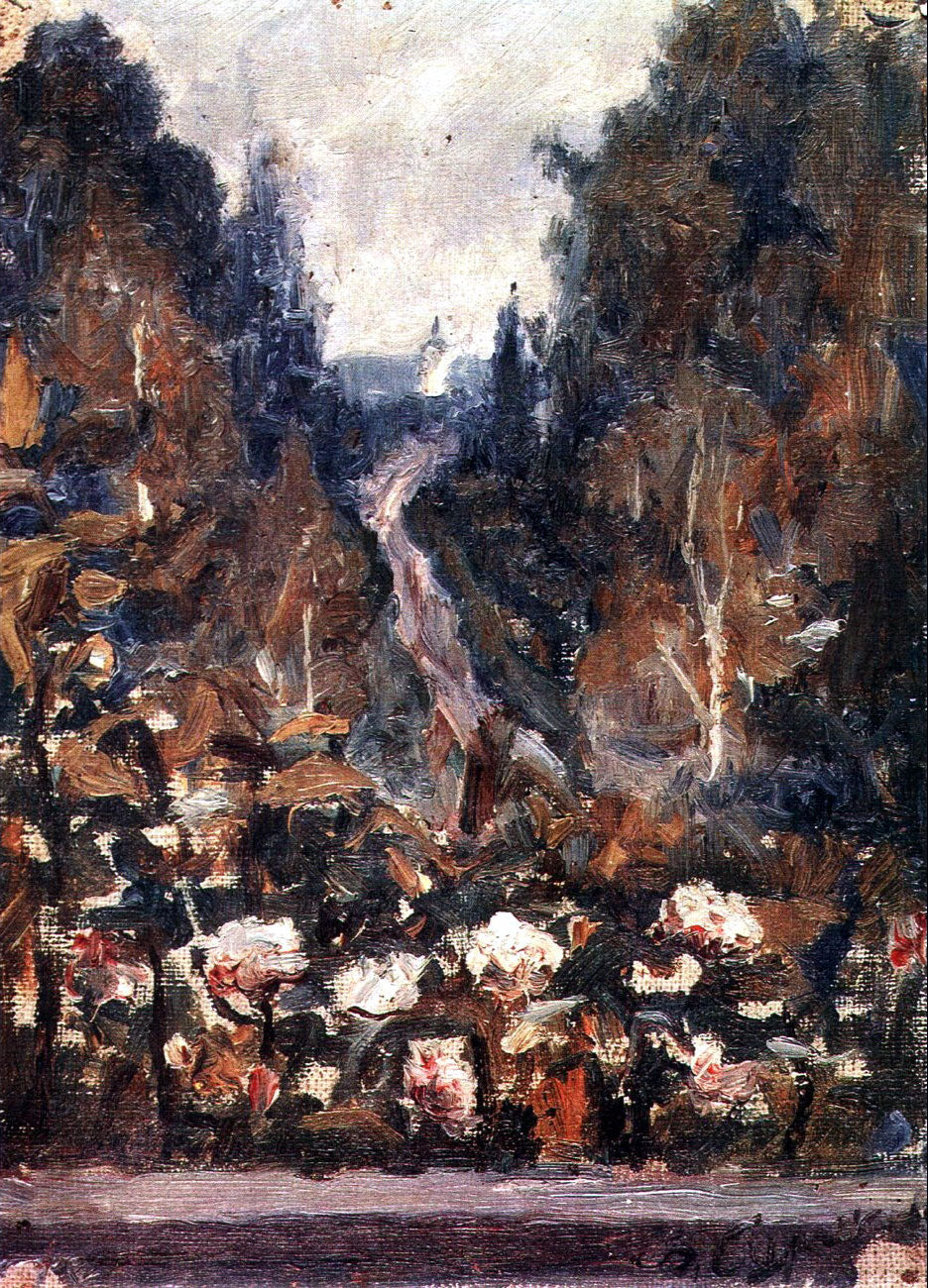 Vasily Surikov Road in Khotkovo 1884 Fine Art Print