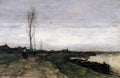 Johan Hendrik Weissenbruch Road near the Canal 1893 Fine Art Print