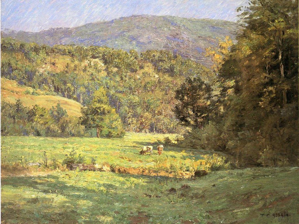 T. C. Steele Roan Mountain 1899 Fine Art Print
