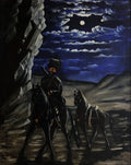 Niko Pirosmani Robber with a Stolen Horse 1910 Fine Art Print
