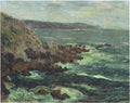 Gustave Loiseau Rock Cliffs by the Sea in Britain 1906 Fine Art Print