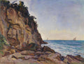 Pyotr Konchalovsky Rocks and Sails 1924 Fine Art Print