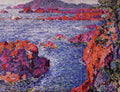 Theo van Rysselberghe Rocks at Antheor 1906 Fine Art Print