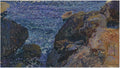 Joaquín Sorolla Rocks at Javea, The White Boat 1905 Fine Art Print