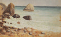 Arkhyp Kuindzhi Rocky Seashore. Crimea 1880 Fine Art Print