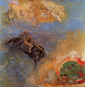 Odilon Redon Roger and Angelica 1909 Fine Art Print