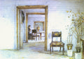 Vasily Surikov Room in Surikov's House 1890 Fine Art Print