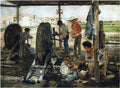 Joaquín Sorolla Ropemakers 1893 Fine Art Print