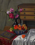 Felix Vallotton Roses and nasturtiums 1920 Fine Art Print