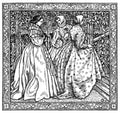 Lucien Pissarro Roses of Yesteryear 1896 Fine Art Print