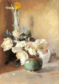 Carl Larsson Roses De Noel 1889 Fine Art Print