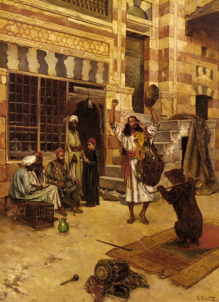 Rudolf Ernst An Afternoon Show 1885 Fine Art Print