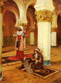 Rudolf Ernst Evening Prayer 1885 Fine Art Print