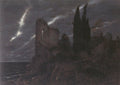 Arnold Böcklin Ruins by the Sea 1880 Fine Art Print
