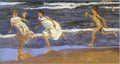 Joaquín Sorolla Running along the Beach 1908 Fine Art Print