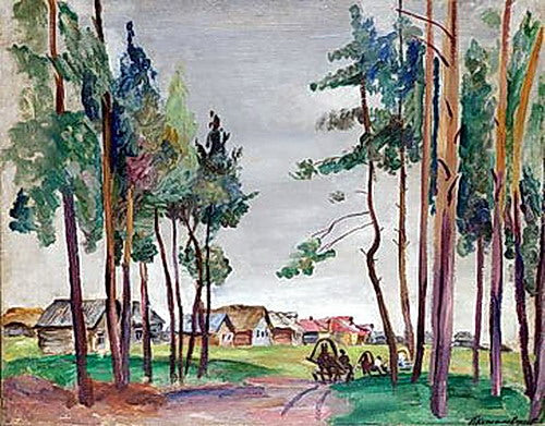 Pyotr Konchalovsky Rural Landscape 1931 Fine Art Print