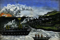 Niko Pirosmani The Russian-Japanese War 1906 Fine Art Print
