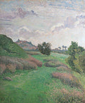 Lucien Pissarro Rye from Cadborough Hill, East Sussex, Grey Afternoon 1913 Fine Art Print