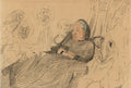 James Ensor My Aunt Asleep Dreaming of Monsters 1890 Fine Art Print