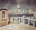 Eric Ravilious S.S. BRIGHTON LEAVING NEWHAVEN 1935 Fine Art Print