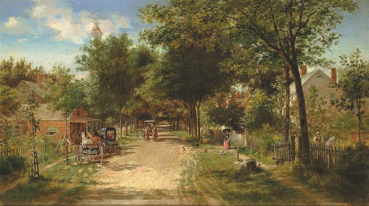 Edward Lamson Henry The Country Store 1885 Fine Art Print