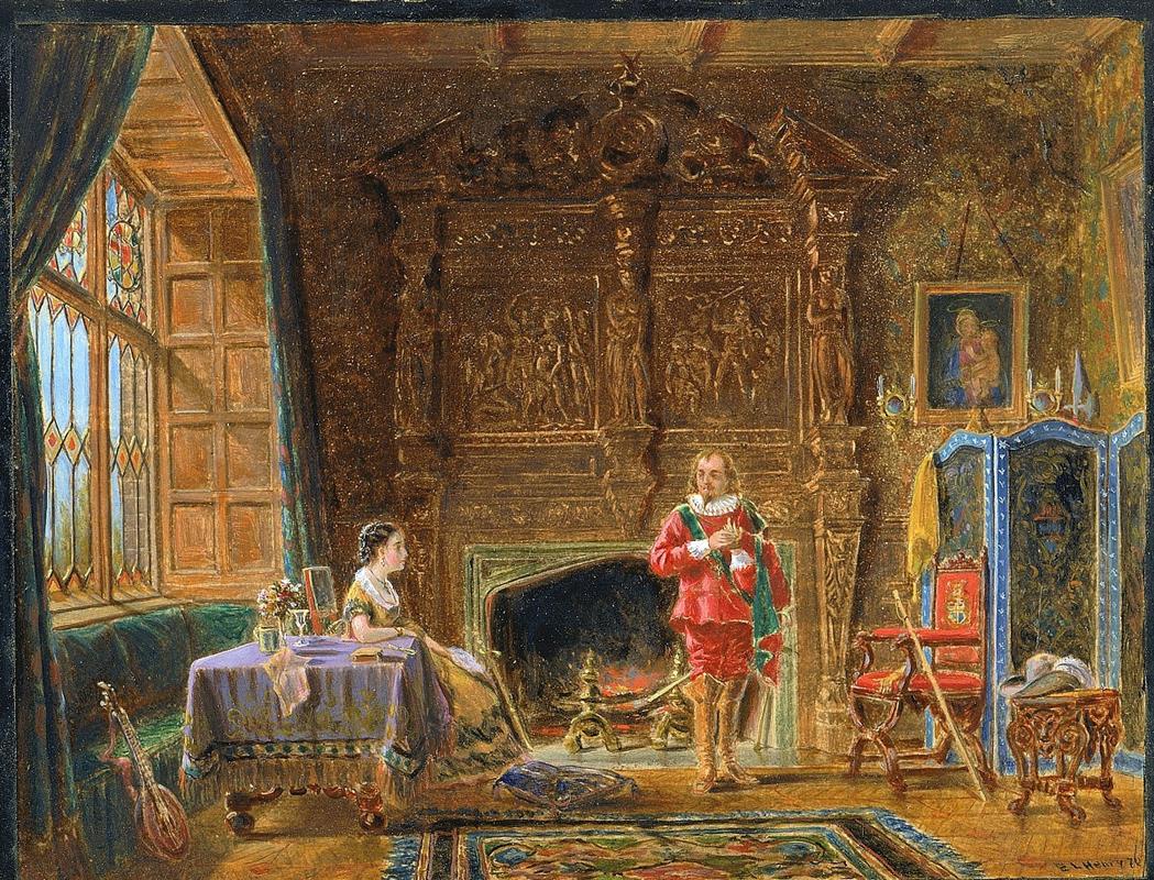 Edward Lamson Henry Interior 1870 Fine Art Print
