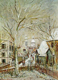 Maurice Utrillo Sacre-Coeur and castle Brouillards 1934 Fine Art Print