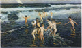 Joaquín Sorolla Sad Inheritance Study (Beach Rascals) 1908 Fine Art Print
