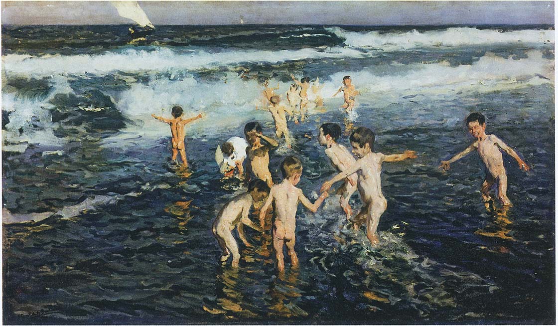 Joaquín Sorolla Sad Inheritance Study (Beach Rascals) 1908 Fine Art Print