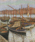 Henri Martin Sailboats in the Port #2 1902 Fine Art Print
