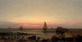 Martin Johnson Heade Sailing off the Coast 1869 Fine Art Print